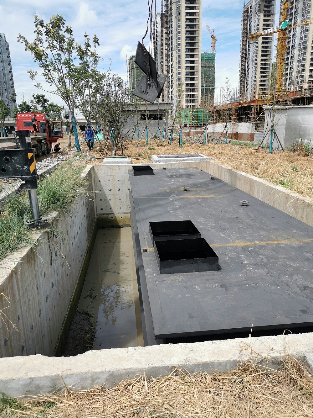 SJ集成式雙膜污水處理設(shè)備 一體化污水處理設(shè)備